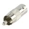 09988 - Adattatore RCA Maschio - BNC Femmina Argento 50 Ohm Nichel - Connettori e Adattatori