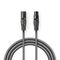 ND1185  - Cavo DMX Digitale da 110 Ohm | Maschio a 3 Pin XLR - Femmina a 3 Pin XLR | 15 m | Grigio - Cavi Audio Video