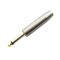 Q761 - Connettore Jack 6.3mm mono in metallo - Connettori e Adattatori