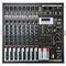 E9150 - Mixer Audio Professionale 8 Canali 850W con Effetti DSP, USB/SD, EQ Grafico e Flight Case - Mixer