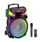 KK-15101 - Cassa acustica portatile ricaricabile trolley 15" 40W Luce LED Bluetooth TWS/SD/USB KK-15101 - Casse Acustiche