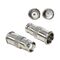 Q818 - Adattatore BNC femmina - Connettore F maschio ad innesto rapido - Connettori Adattatori
