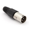 E9160 - Connettore XLR 3 pin maschio - Connettori e Adattatori