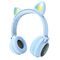 F4295 - Cuffie ad archetto bluetooth blu JD012 - Cuffie
