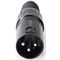ND4894 - Connettore XLR 3-Pin Maschio nichelato Diametro ingresso cavo 5mm Nero - Connettori e Adattatori