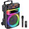 KK-12101 - Cassa acustica portatile ricaricabile trolley 12" 40W Luce LED Bluetooth TWS/SD/USB KK-12101 - Casse Acustiche