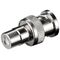 Q753 - Connettore BNC maschio - RCA femmina 50 Ohm - Connettori e Adattatori