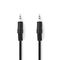 ND180 - Cavo Audio Stereo jack audio maschio 3,5 mm  1m Nero - Cavi Audio Video