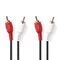 ND2785 - Cavo Audio Stereo 2x RCA maschio - 2x RCA maschio 2m Nero - Cavi Audio Video
