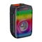 KSC-829 - Cassa acustica portatile ricaricabile 8" 20W Luce LED Bluetooth/USB - Casse Acustiche