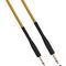 MIC300 - Cavo audio telato Jack maschio-maschio Mono 6.3mm 5m giallo/marrone - Cavi Audio Video