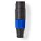 ND1345 - Connettore Altoparlante femmina a 4 pin Altoparlante Nero - Connettori e Adattatori