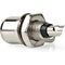 ND2491 - Connettore RCA maschio per cavo argento/nero confezione da 25 - Connettori e Adattatori