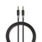 ND3696 - Cavo Audio Stereo Maschio da 3,5mm-Maschio da 3,5mm 2m Antracite - Cavi Audio Video