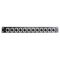 V2011 - Pannello rack 12 XLR Femmina nero - Amplificatori