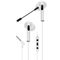 WB1218 - Cuffie auricolari da gioco con microfono AKZ-D10 bianche - Cuffie Auricolari