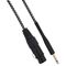 SP417 - Cavo XLR Cannon femmina a Jack 6.35 maschio 3 metri Mono - Bianco/Nero - Cavi Audio Video