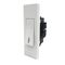 01084 - Interruttore bipolare bianco linea ZEN - Linea ZEN