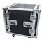 FLCASE300 - FLIGHT CASE 10U RACK 19" con ruote e doppio coperchio - Varie