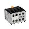 KA2031 - Blocco di contatti ausiliari per contattori di potenza mini KCPM – 2NO + 2NC - Contattori