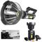 WB548 - Torcia ricaricabile LED + COB con treppiede 150W - Torce